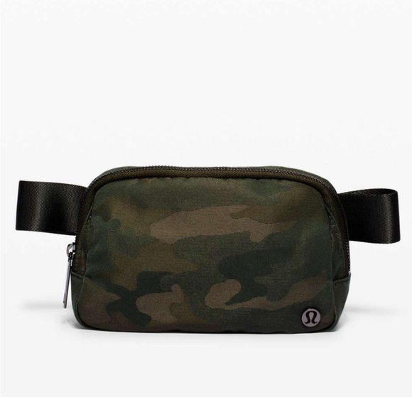 lululemon athletica Handbags - Lululemon Everywhere Belt Bag Camo Olive